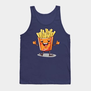 kawaii french fries T-Shirt cute potatofood Tank Top